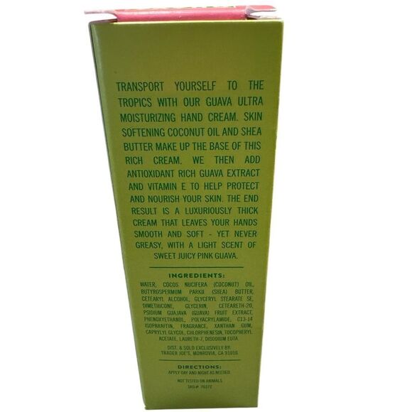 Trader Joe's Guava Ultra Moisturizing Hand Cream - Picture 2 of 3